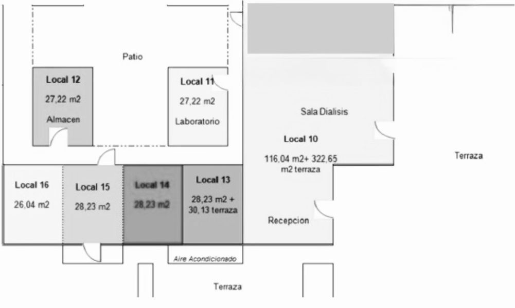 Local comercial con vista mar