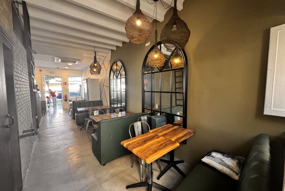 -TRANSFER LEASE-  Prime Location on Ibiza’s Marina Front with Dual Terraces and Entrances